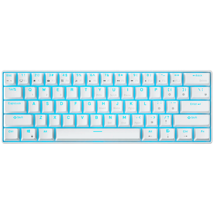 Royal Kludge 61 Mechanical Keyboard Brown Switch White