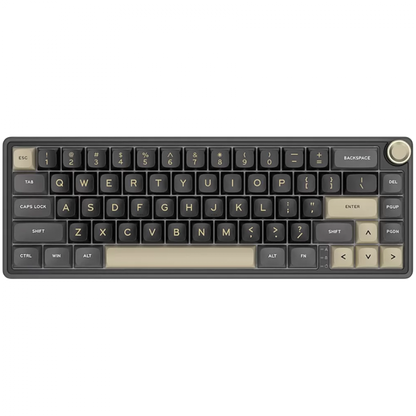 Klawiatura mechaniczna Royal Kludge R65 Chartreuse Switch grafitowa