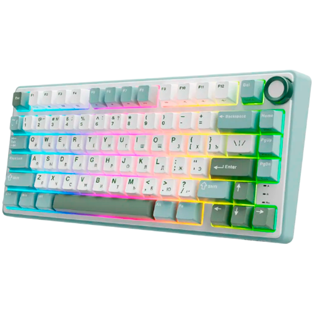 Royal Kludge R75 Mechanical Keyboard Brown Switch Turquoise