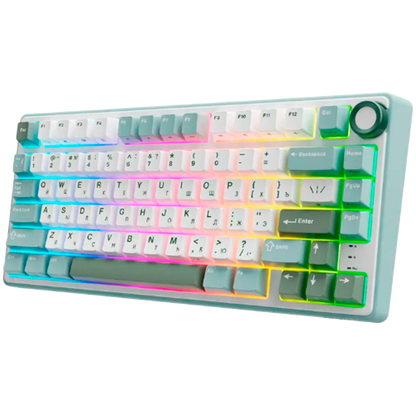 Royal Kludge R75 Mechanical Keyboard Brown Switch Turquoise