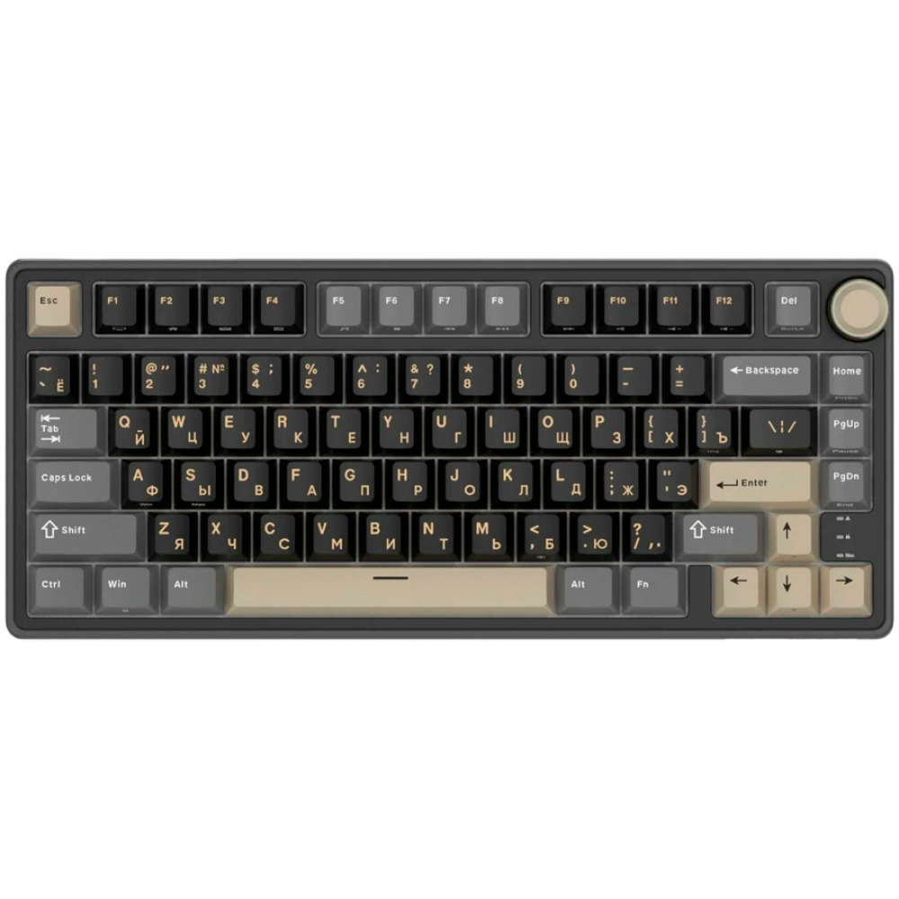 Gaming-Tastatur ROYAL KLUDGE R75 kabelgebunden mit RGB-Beleuchtung Phantom