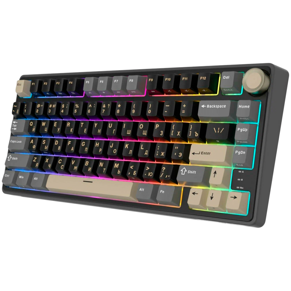 Gaming-Tastatur ROYAL KLUDGE R75 kabelgebunden mit RGB-Beleuchtung Phantom