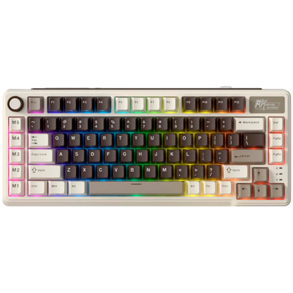 Royal Kludge L75 Beige Switch Mechanical Keyboard Grey