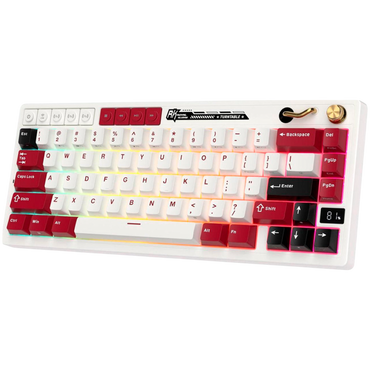 Royal Kludge M65 Cream Switch mechanical keyboard beige