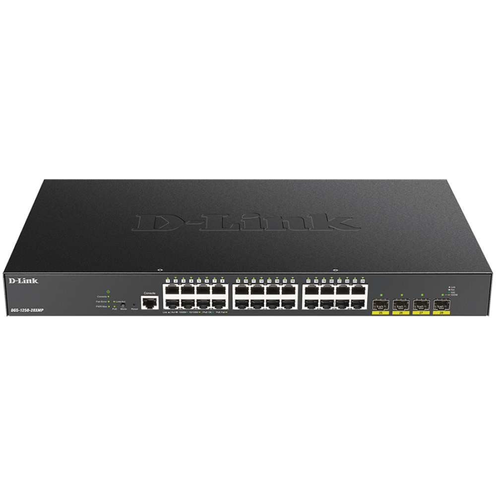 D-LINK 48-port Gigabit Smart Managed Switch black