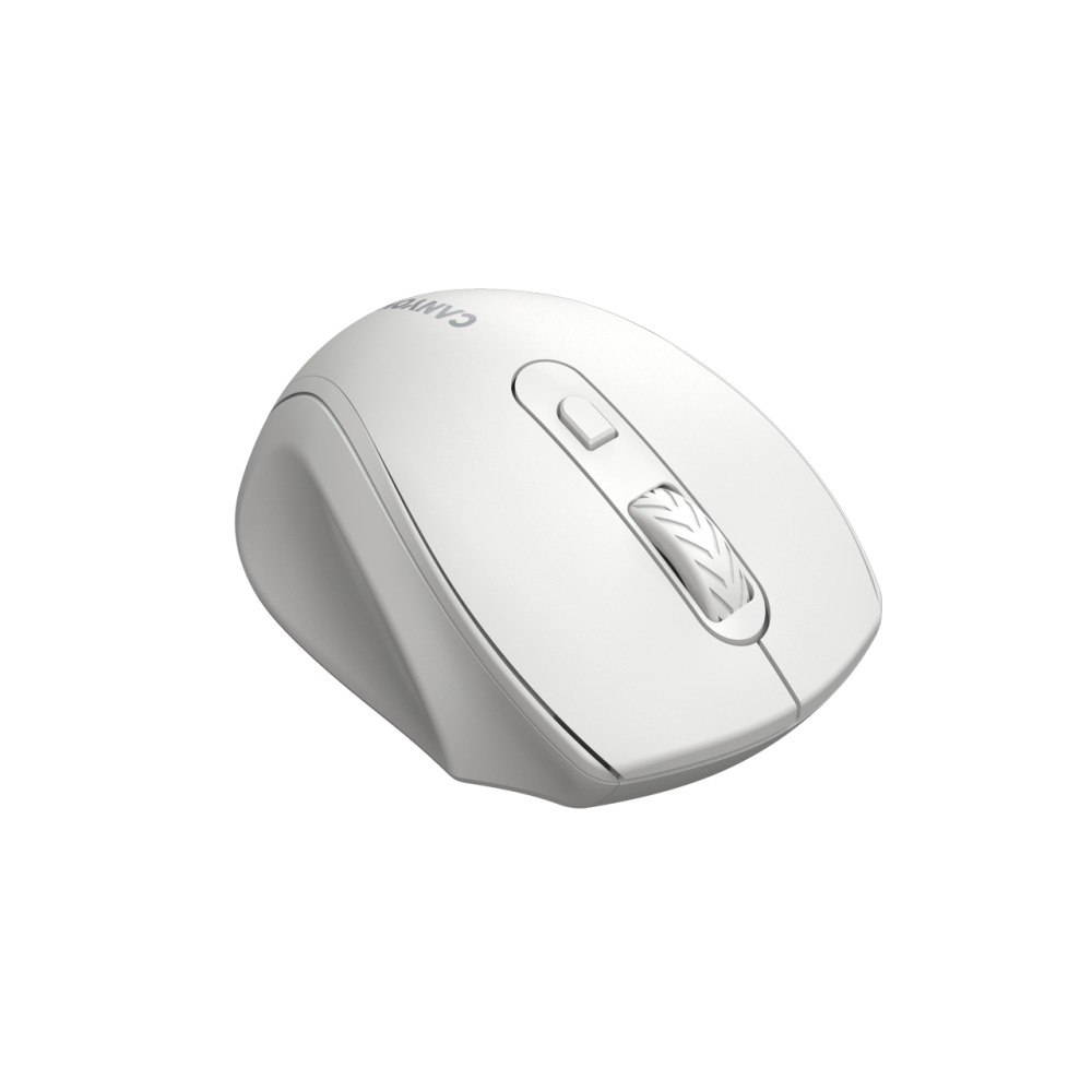 Drahtlose Maus 2.4GHz 1600 DPI Canyon 20 weiß