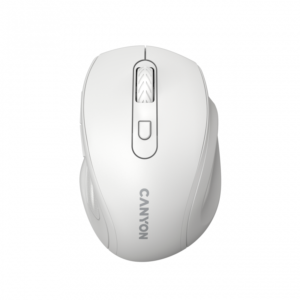 Drahtlose Maus 2.4GHz 1600 DPI Canyon 20 weiß
