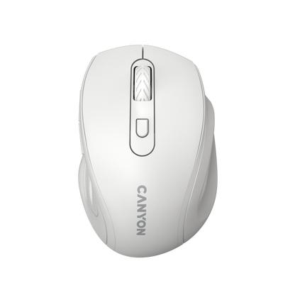 Drahtlose Maus 2.4GHz 1600 DPI Canyon 20 weiß