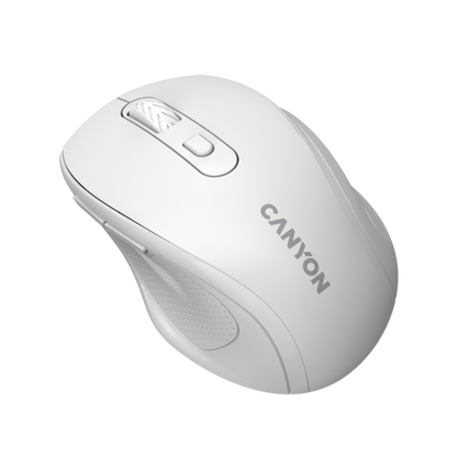 Drahtlose Maus 2.4GHz 1600 DPI Canyon 20 weiß