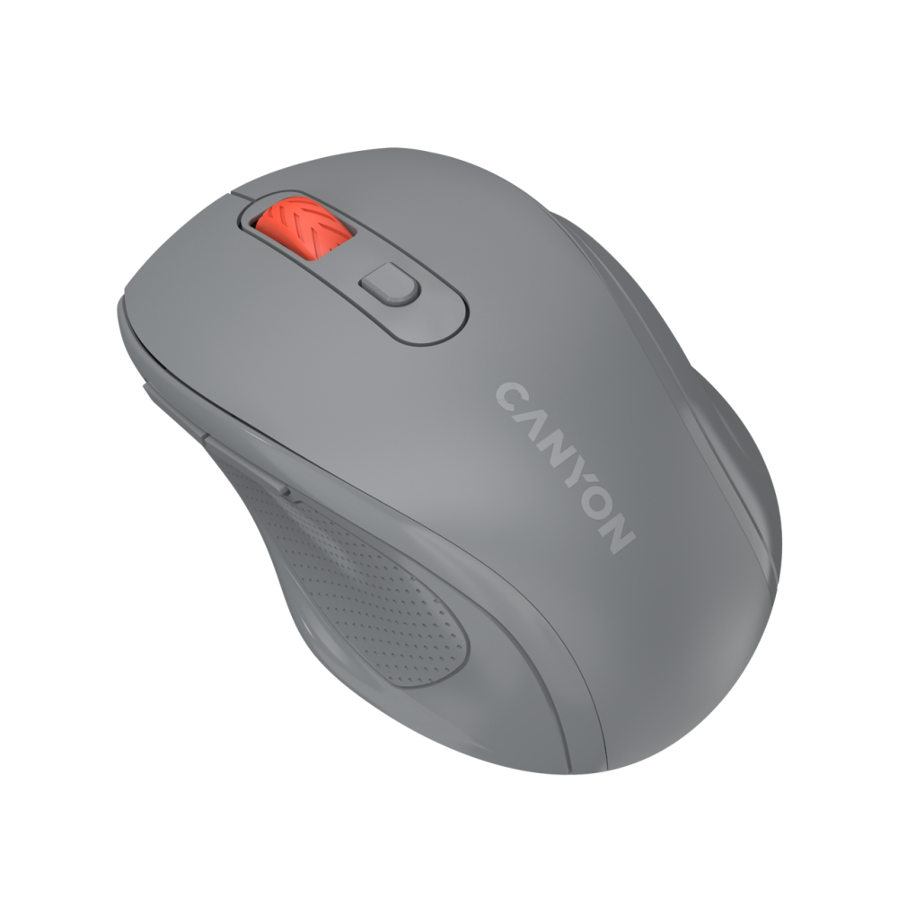 Mysz bezprzewodowa Canyon 2.4GHz, 6 przycisków, sensor MX8650A, 1600 DPI