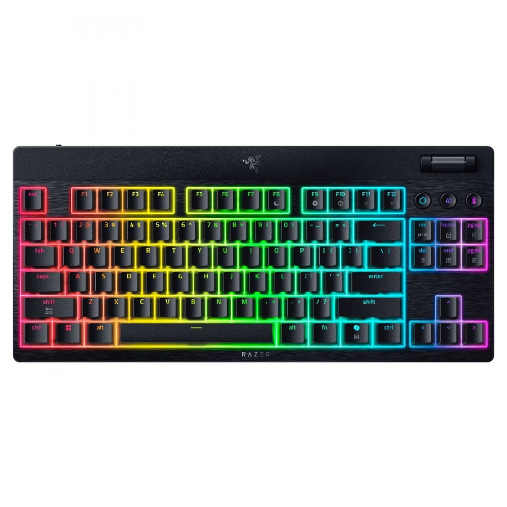 Razer BlackWidow V4 Low Profile Tenkeyless HyperSpeed Orange Switch US