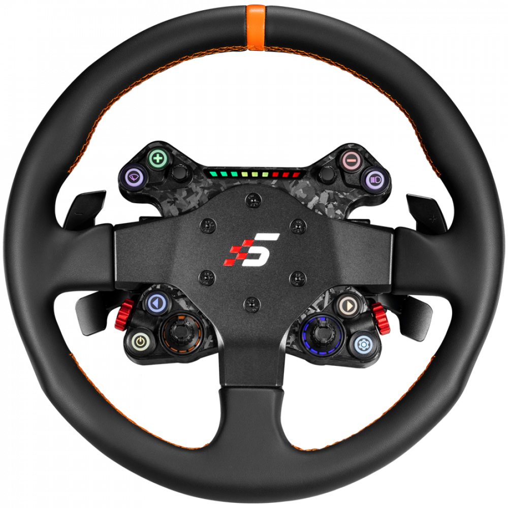 SIMAGIC S216 rally steering wheel with programmable buttons, black
