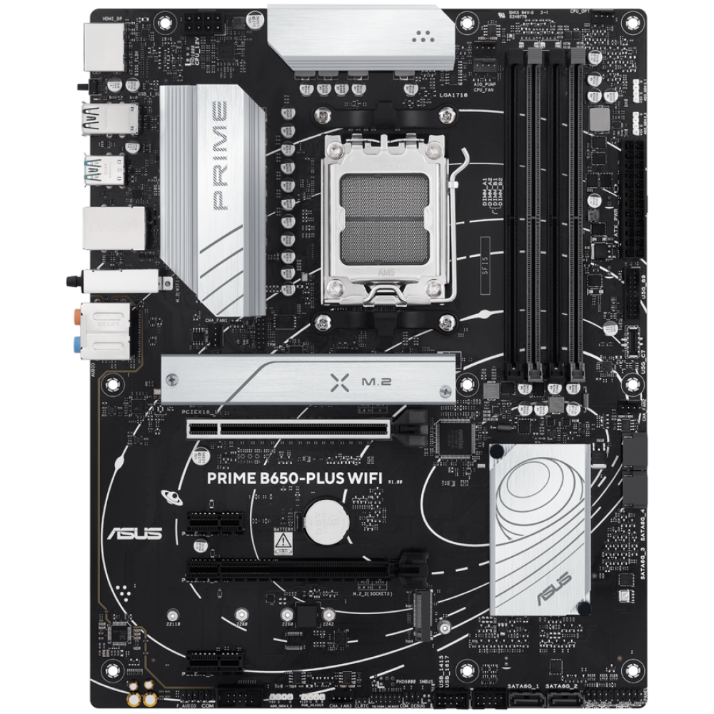 Płyta główna ASUS PRIME B650 PLUS WIFI ATX do procesorów AMD Ryzen 7000-9000 czarna