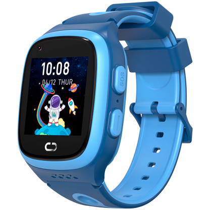 Smartwatch für Kinder 4G eSIM GPS WiFi Canyon ZEFYR KW-49 blau
