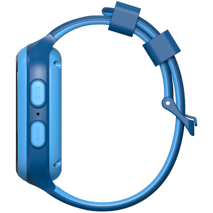 Smartwatch für Kinder 4G eSIM GPS WiFi Canyon ZEFYR KW-49 blau