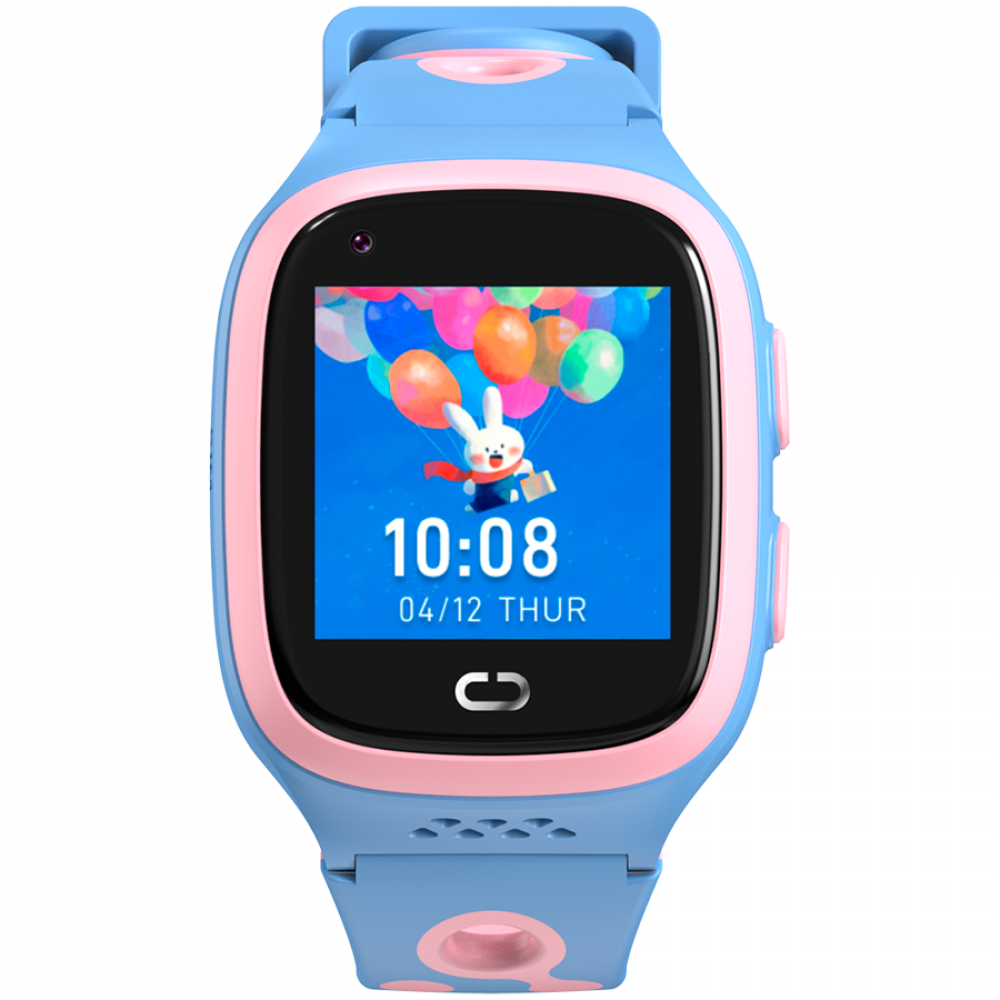 4G eSIM GPS WiFi Canyon ZEFYR KW-49 Blue-Pink Smartwatch for Kids