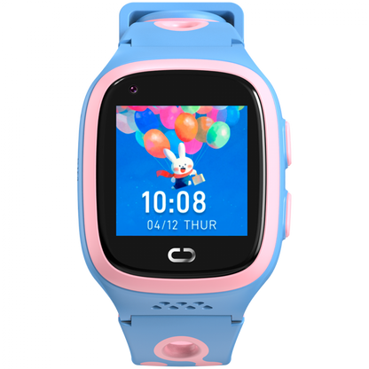 4G eSIM GPS WiFi Canyon ZEFYR KW-49 Blue-Pink Smartwatch for Kids