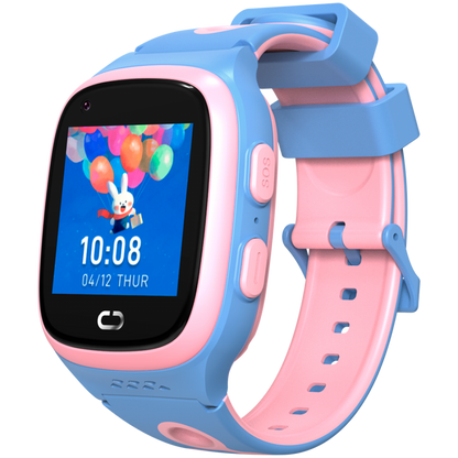 4G eSIM GPS WiFi Canyon ZEFYR KW-49 Blue-Pink Smartwatch for Kids