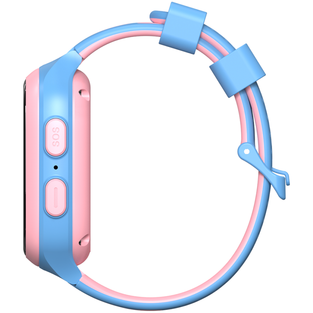 4G eSIM GPS WiFi Canyon ZEFYR KW-49 Blue-Pink Smartwatch for Kids