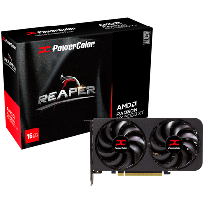 AMD Radeon RX 9060 XT POWERCOLOR Reaper 16GB GDDR6 Grafikkarte