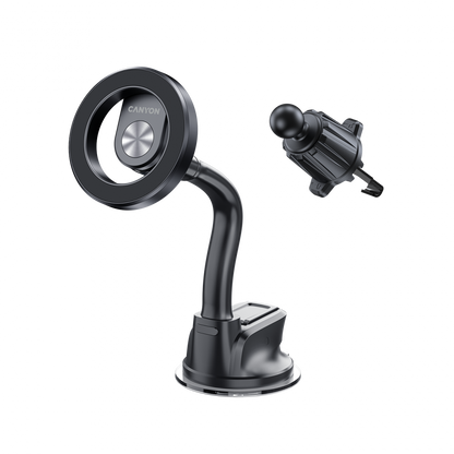 CANYON OnGrip 12 Magnetic Car Mount for Suction Cup and Vent