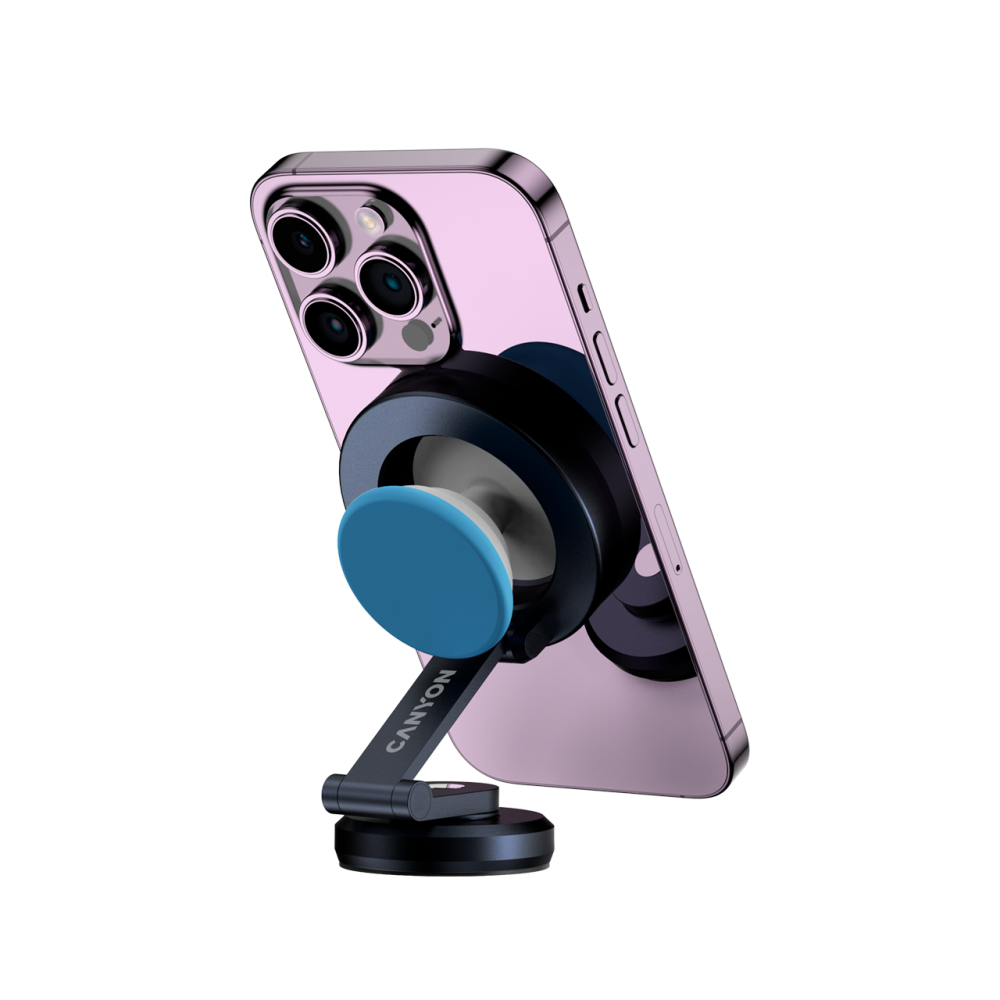 Magnetic phone holder Canyon OnGrip 10 aluminum black