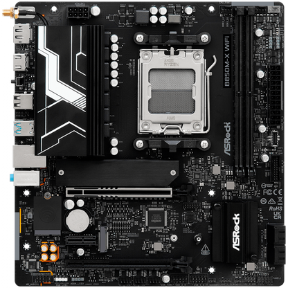ASROCK B850M X WIFI R2.0 Micro ATX Motherboard with Wi-Fi 6E