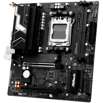 ASROCK B850M X WIFI R2.0 Micro ATX Motherboard with Wi-Fi 6E
