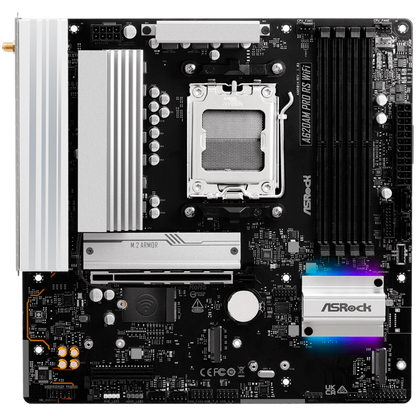 ASROCK A620AM PRO RS WIFI Micro ATX Mainboard für AMD Ryzen 7000/8000/9000 Prozessoren
