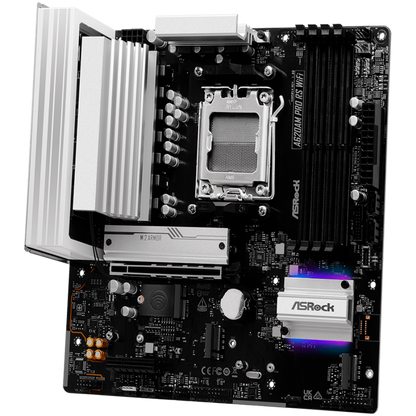 ASROCK A620AM PRO RS WIFI Micro ATX Mainboard für AMD Ryzen 7000/8000/9000 Prozessoren