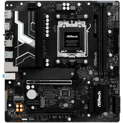 ASROCK B850M X R2.0 Micro ATX Motherboard for AMD Ryzen 7000 series processors DDR5 8200 MHz