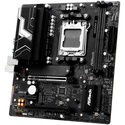 ASROCK B850M X R2.0 Micro ATX Motherboard for AMD Ryzen 7000 series processors DDR5 8200 MHz