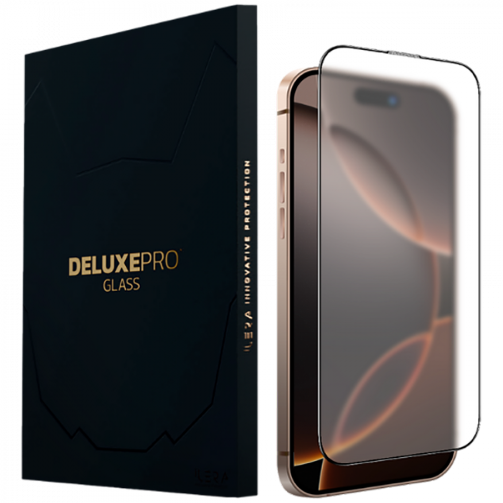 iLera DeLuxe Frosted gehärtetes Glas für iPhone matt