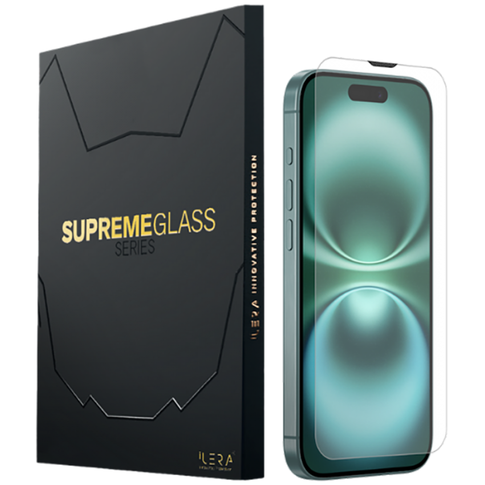 DeLuxe iLera Infinity Protective Glass for iPhone, clear