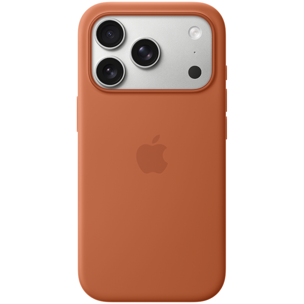 Etui silikonowe MagSafe do iPhone 17 Pro Terra Cotta, Model A3559