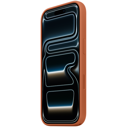 Etui silikonowe MagSafe do iPhone 17 Pro Terra Cotta, Model A3559