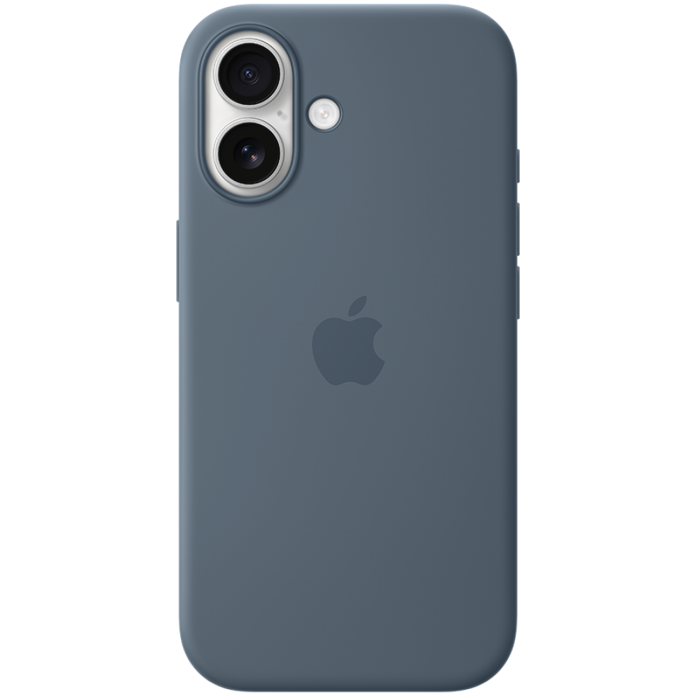 Etui silikonowe MagSafe do iPhone 17 Anchor Blue, Model A3558