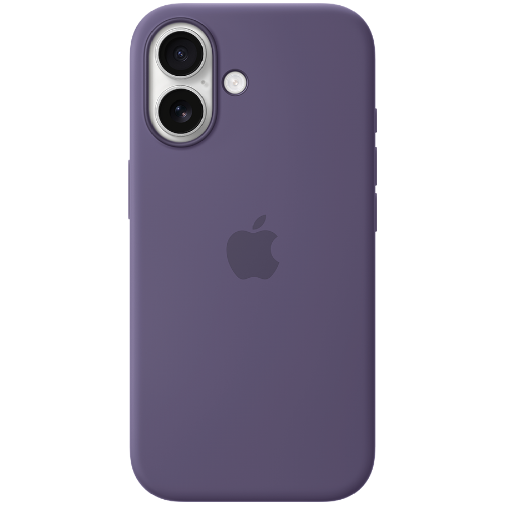 MagSafe Silicone Case for iPhone 17, Purple Fog, Model A3558