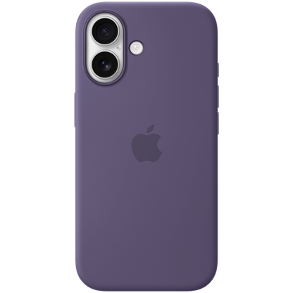 MagSafe Silicone Case for iPhone 17, Purple Fog, Model A3558