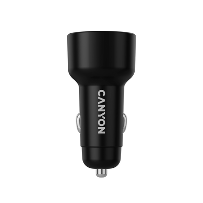 CANYON OnDrive 60 PD 60W Car Charger 2xUSB C black