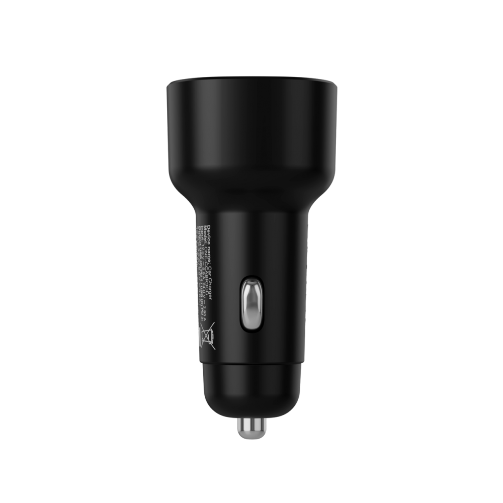 CANYON OnDrive 60 PD 60W Car Charger 2xUSB C black