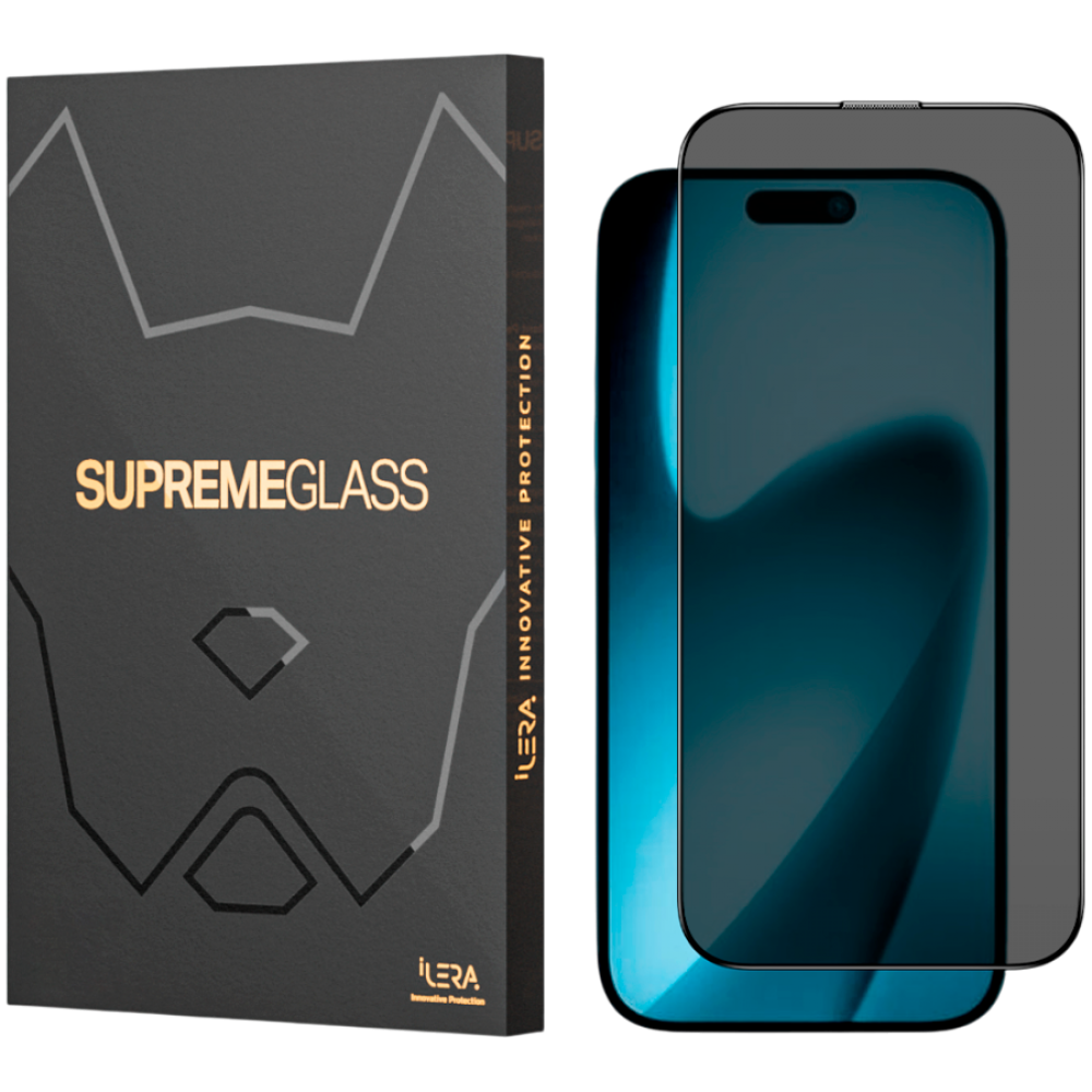 iLera DeLuxe Incognito Tempered Glass for iPhone 17