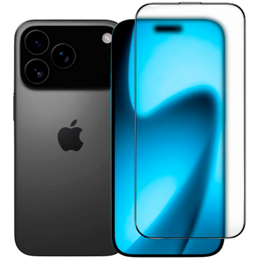 Szkło ochronne matowe iLera FrostedGlass 2.0 do iPhone czarne