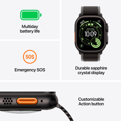 Apple Watch Ultra 3 Titanium Black