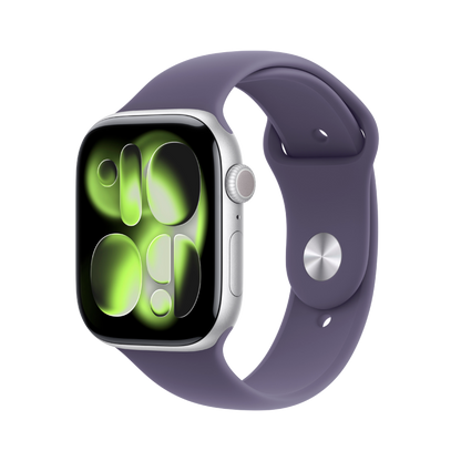 Apple Watch Series 11 GPS Sportuhr Aluminium 46 mm silber
