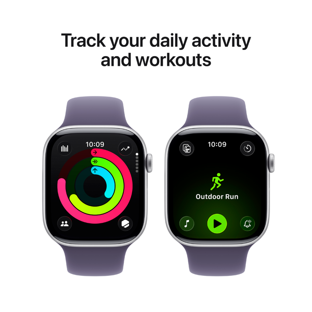 Apple Watch Series 11 GPS Sportuhr Aluminium 46 mm silber