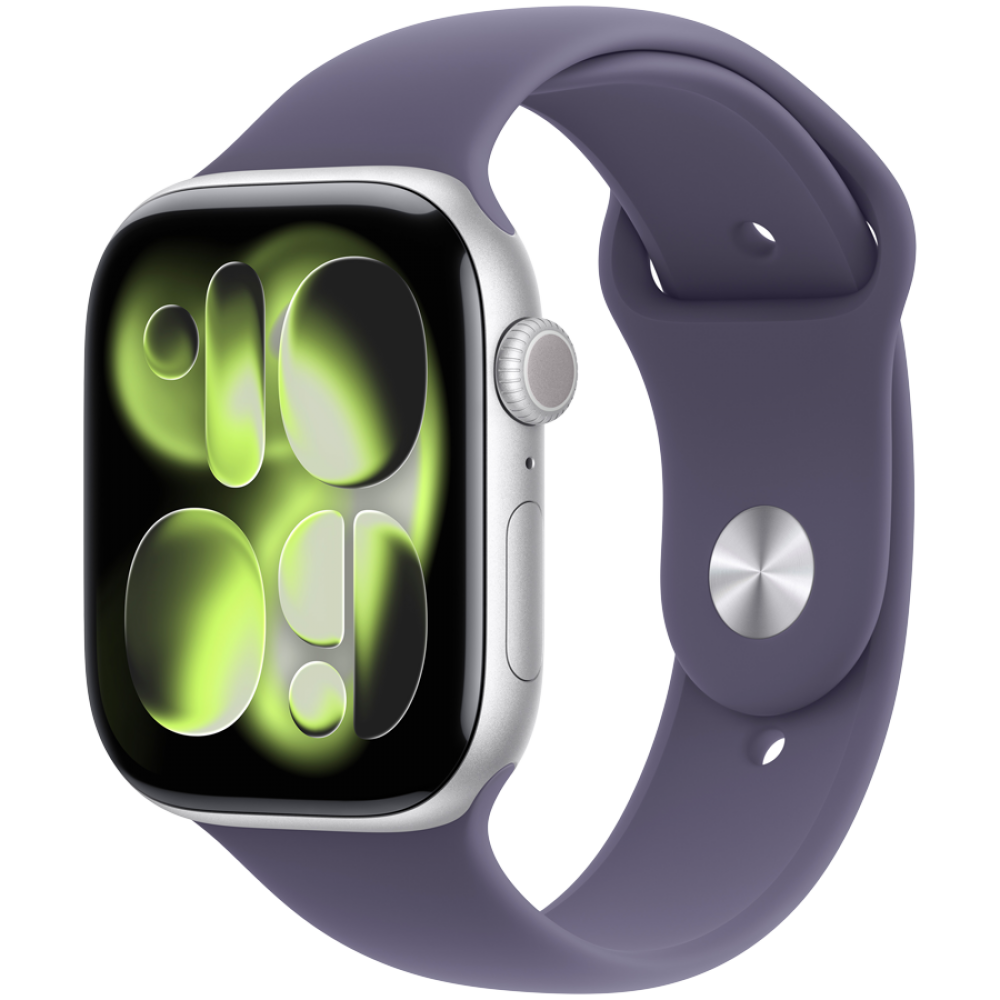 Apple Watch Series 11 GPS Sportuhr Aluminium 46 mm silber