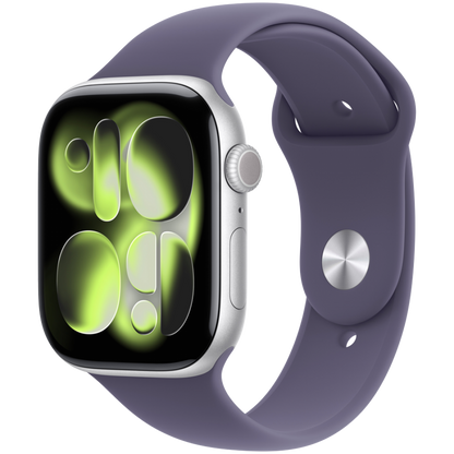 Apple Watch Series 11 GPS Sportuhr Aluminium 46 mm silber