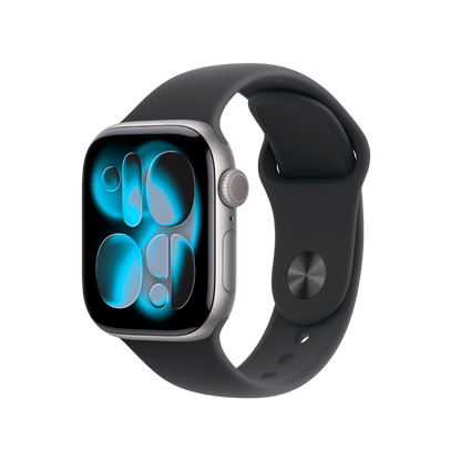 Apple Watch Series 11 GPS 42 mm Space Grey Aluminum with Black Sport Band