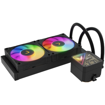 Chłodzenie wodne Valkyrie V240 Lite ARGB 250 W czarne